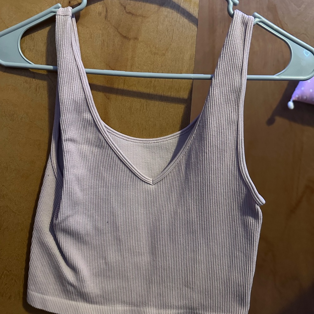 Women's Ribbed Tank Top - Cream